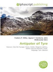 Antipater of Tyre,6135571257,9786135571257