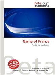 Name of France,6133562609,9786133562608