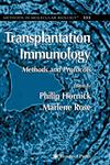 Transplantation Immunology Methods and Protocols,1588295443,9781588295446
