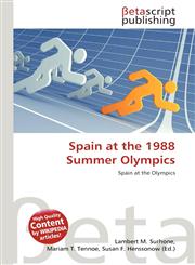 Spain at the 1988 Summer Olympics,6136119897,9786136119892
