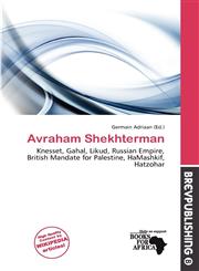 Avraham Shekhterman,6139852056,9786139852055