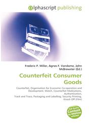 Counterfeit Consumer Goods,6130757093,9786130757090