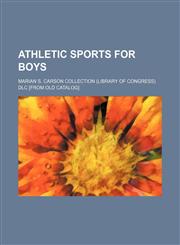 athletic sports for boys,1130810461,9781130810462