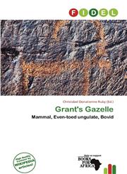 Grant's Gazelle,6137119432,9786137119433