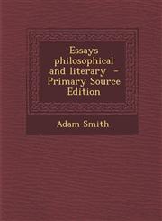 Essays Philosophical and Literary - Primary Source Edition,1293561754,9781293561751