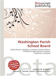 Washington Parish School Board,6134896950,9786134896955