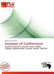 Isotopes of Californium,6200050260,9786200050267