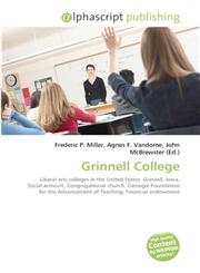 Grinnell College,6130714378,9786130714376