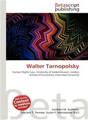 Walter Tarnopolsky,6132356665,9786132356666