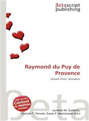 Raymond du Puy de Provence,6135433555,9786135433555