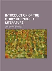 Introduction of the study of English literature,1236446097,9781236446091