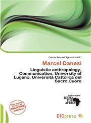 Marcel Danesi,6137150070,9786137150078