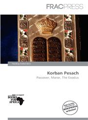 Korban Pesach,6138364228,9786138364221