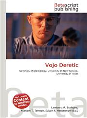 Vojo Deretic,6130959087,9786130959081