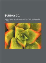 Sunday 3d.,1130599868,9781130599862