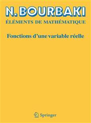 Fonctions d'une variable réelle Théorie élémentaire,354034036X,9783540340362