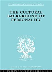 The Sociology of Culture Cult Backgrnd Persnlty,0415175925,9780415175920