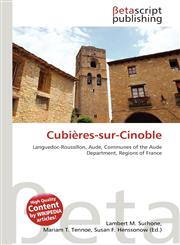 Cubières-sur-Cinoble,6135360043,9786135360042