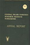 Central Inland Fisheries Research Institute Barrackpore - Annual Report for the Year 1975