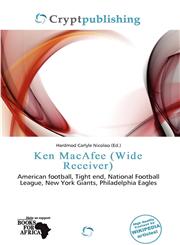 Ken MacAfee (Wide Receiver),6200094500,9786200094506