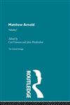 Matthew Arnold The Critical Heritage : Prose Writings Vol. 1,0415134722,9780415134729