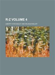 R-Z Volume 4,1231765763,9781231765760