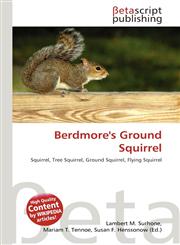 Berdmore's Ground Squirrel,6135314696,9786135314694