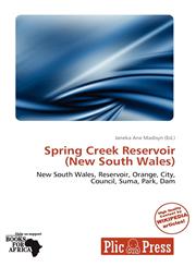 Spring Creek Reservoir (New South Wales),6138896378,9786138896371