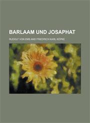 Barlaam und Josaphat,1234417804,9781234417802
