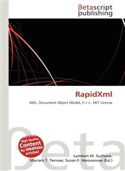 RapidXml,6134893021,9786134893022