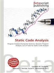 Static Code Analysis,6130524692,9786130524692