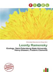 Leonty Ramensky,613571063X,9786135710632