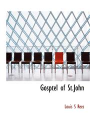 Gosptel of St.John,1117971058,9781117971056