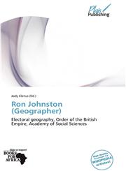 Ron Johnston (Geographer),6139184975,9786139184972