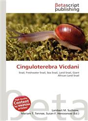 Cinguloterebra Vicdani,6137634337,9786137634332