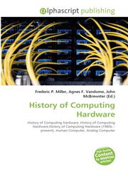 History of Computing Hardware,6130002270,9786130002275
