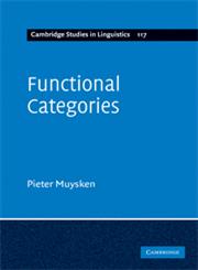 Functional Categories,052161998X,9780521619981
