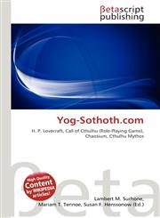 Yog-Sothoth.com,6132082999,9786132082992