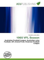 1965 VFL Season,6135985965,9786135985962