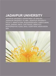Jadavpur University Jadavpur University Department of English, Jadavpur University alumni, Jadavpur University faculty, Amartya Sen,1158042663,9781158042661