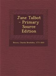 Jane Talbot - Primary Source Edition,1293771236,9781293771235