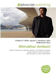 Dhirubhai Ambani,6134369624,9786134369626