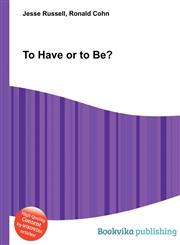 To Have or to Be?,5511258164,9785511258164