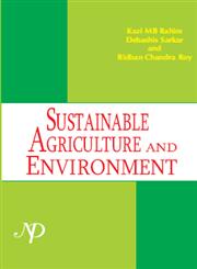 Sustainable Agriculture and Environment,9381274126,9789381274125