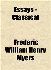 Essays - Classical,1154697495,9781154697490