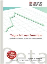 Taguchi Loss Function,6134709573,9786134709576