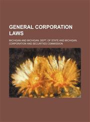 General Corporation Laws,1231249781,9781231249789