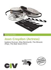 Joan Croydon (Actress),6136915235,9786136915234