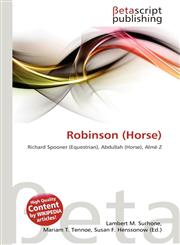 Robinson (Horse),6136083221,9786136083223