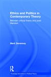 Ethics and Politics in Contemporary Theory between Critical Theory and Post-Marxism 1st Edition,0415868181,9780415868181